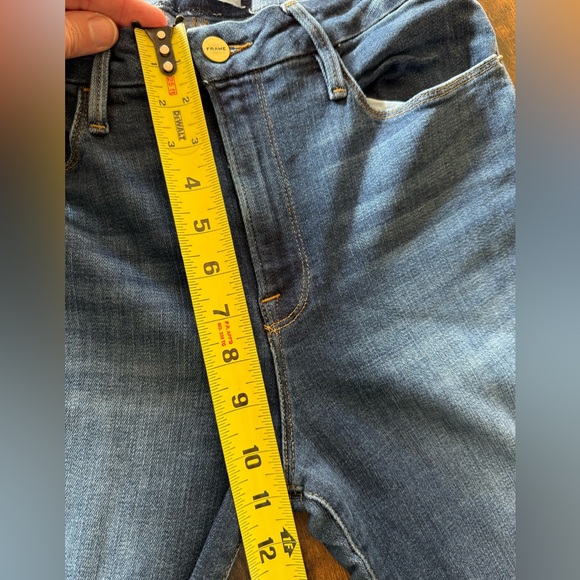 FRAME Le Mini Boot Jeans - Size 27 - Picture 5 of 12